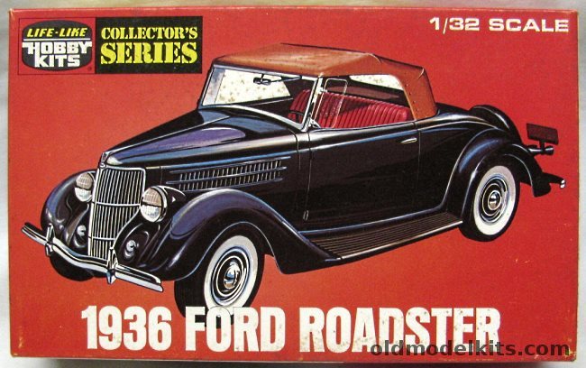 Life-Like 1/32 1936 Ford Roadster - (ex-Pyro), 09288 plastic model kit